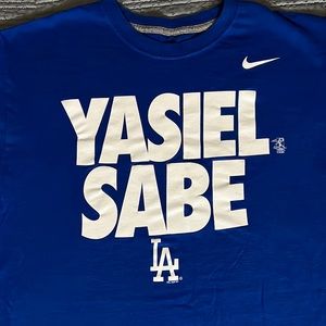 Dodgers Shirt - Yasiel Puig